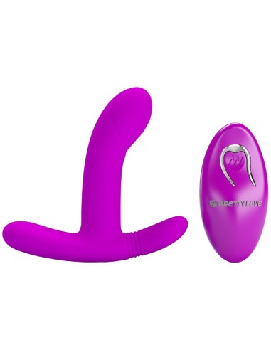 Pretty Love Geri Clitoris Massager Pink Remote Control