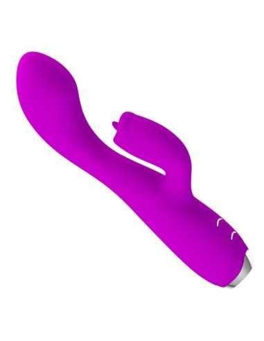 Pretty Love Gloria Rechargeable Rabbit Vibrator-Waterproof Purple