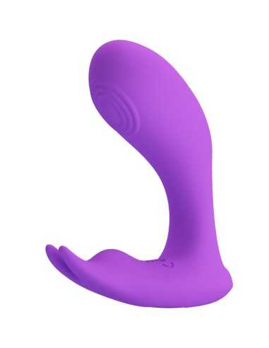 Pretty Love Idabelle Vibration & Pulsation Remote Control Violet