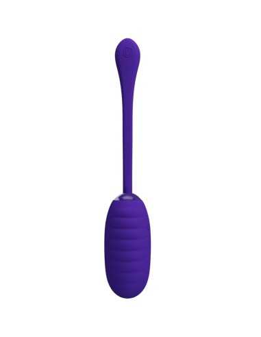 Pretty Love Kirk Rechargeable Vibrating Egg Purple