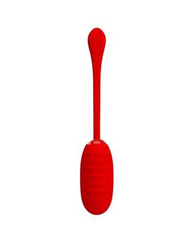 Pretty Love Kirk Rechargeable Vibrating Egg Red