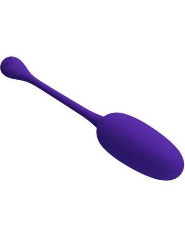 Pretty Love Knucker Purple Rechargeable Vibrating Egg