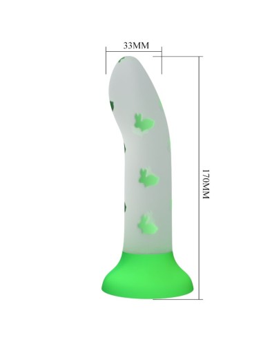 Pretty Love Magical Nightfall Dildo Without Vibration Luminous Green