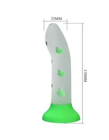 Pretty Love Magical Nightfall Dildo Without Vibration Luminous Green