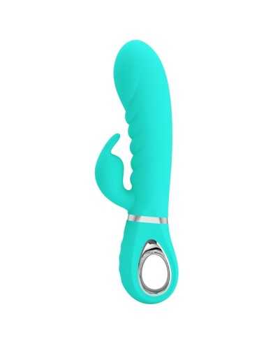 Pretty Love Prescott Multifunction G-Spot Vibrator Aqua Green