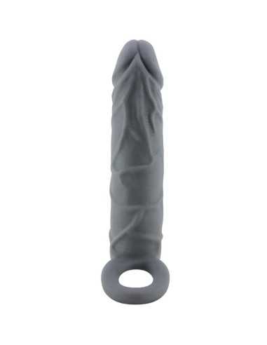 Pretty Love Realistic Skin Penis Sleeve Dark Grey