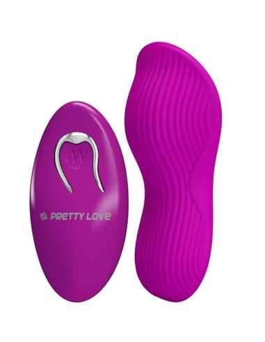 Pretty Love Romario Lay-On Clitoris Stimulator Remote Control Pink