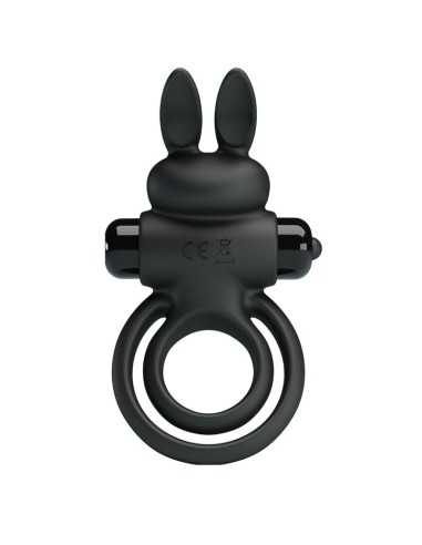 Pretty Love Vibrator Iii Rabbit Ring For Black Penis