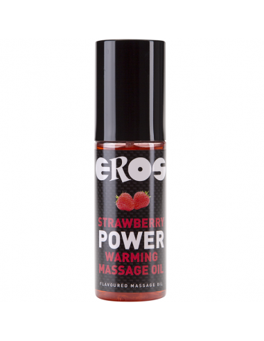 Eros strawberry power warming massage oil - MySexyShop (ES)