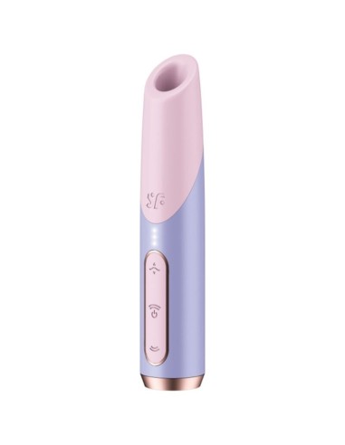 Satisfyer Bold Kiss Wave Clitoris Stimulator Pink / Violet