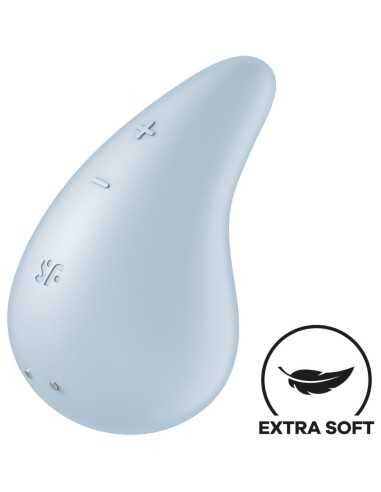 Satisfyer Dew Drop Vibrator Lay-On Blue