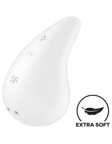 Satisfyer Dew Drop Vibrator Lay-On White