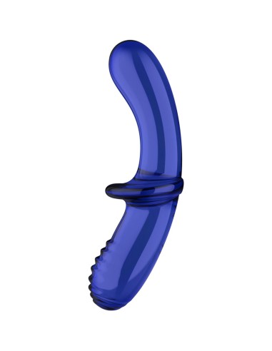 Satisfyer Double Crystal Dildo Blue