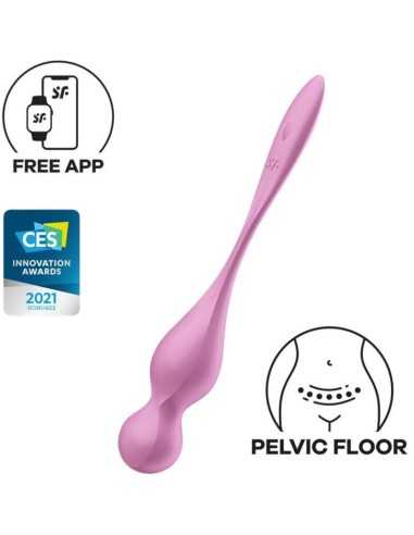 Satisfyer Love Birds Vibrating Kegel Balls Pink