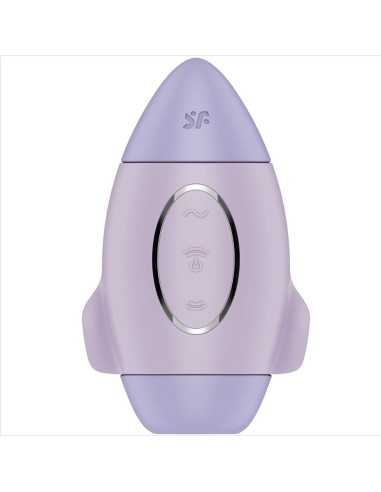 Satisfyer Mission Control Lilac Small Double Impulse Vibrator