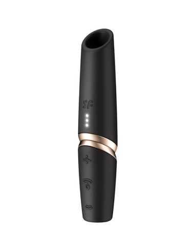 Satisfyer Perfect Kiss Wave Clitoris Stimulator Black / Gold