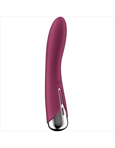 Satisfyer Spinning Vibe 1 G-Spot Rotator Vibrator Red