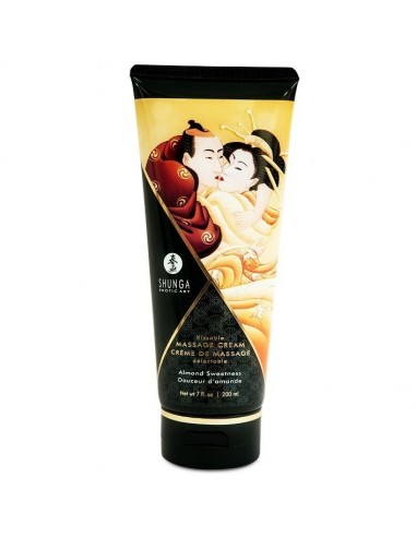 Shunga Massage Cream Kissable Amand Sweetness 200ml - MySexyShop