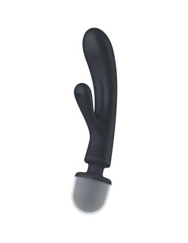 Satisfyer Masseur Vibrateur Lapin Triple Lover Gris - MySexyShop