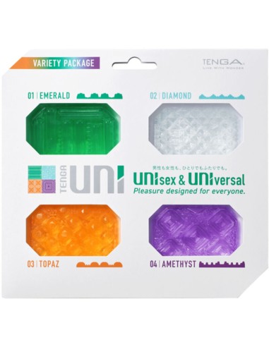 Tenga Uni Variety Masturbator Thimble Pack 4 Units