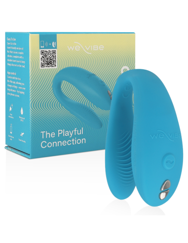 We-Vibe Sync Go Dual Stimulator Turquoise