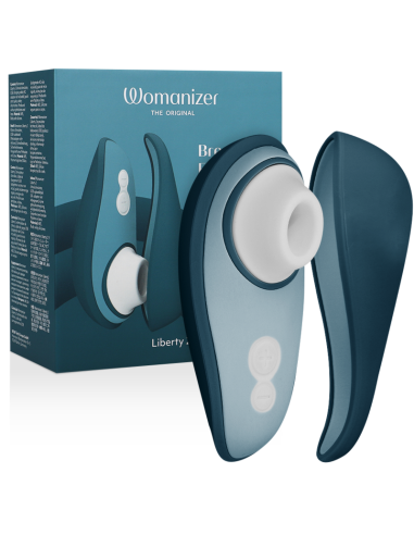 Womanizer Liberty 2 Clitoris Stimulator & Sucker Blue