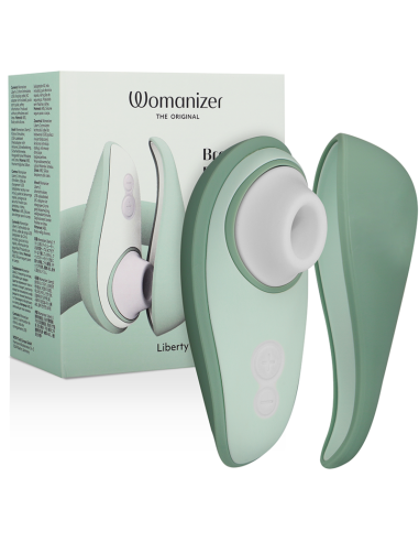 Womanizer Liberty 2 Clitoris Stimulator & Sucker Light Green