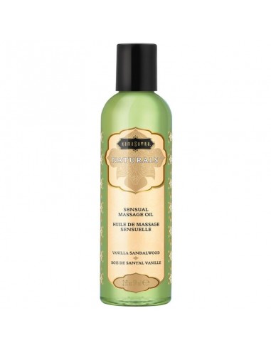 Kamasutra natural massage oil vanilla sandalwood 59 ml | MySexyShop (PT)