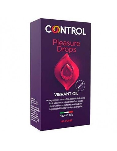 Control pleasure drops vibrant oil