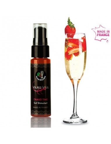 Voulez-vous Stimulating Gel Cava & Strawberries Flavour - MySexyShop.eu