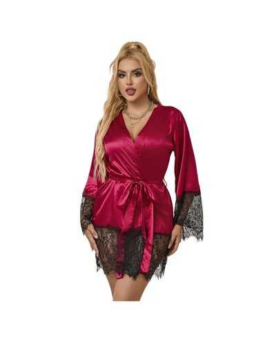 Subblime 953829 Eleganter Spitzenpyjamas + Tanga Rot L/Xl - MySexyShop.eu