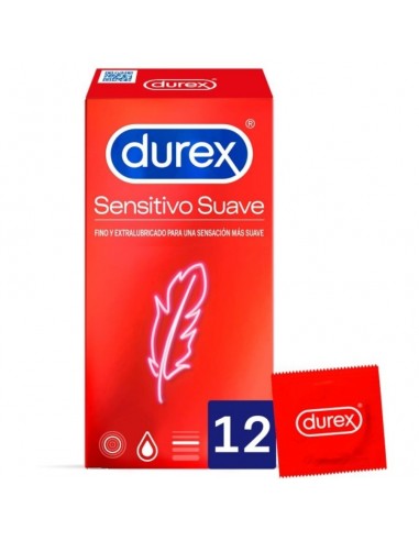 Durex soft and sensitive 12 units - MySexyShop (ES)