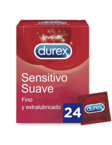 Durex soft and sensitive 24 units - MySexyShop (ES)
