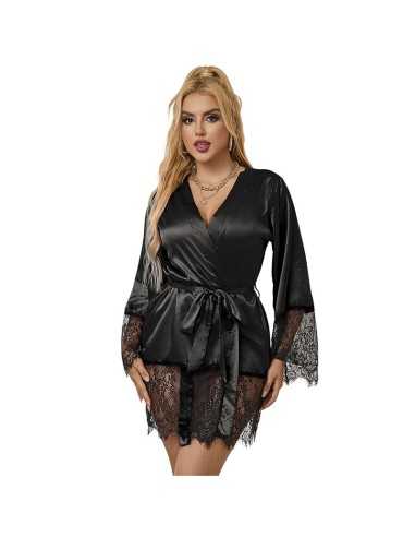 Subblime 953805 Eleganter Spitzenpyjamas + Tanga Schwarz L/Xl - MySexyShop.eu