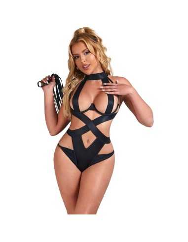 Subblime - Body Licol Sexy Avec Harnais Noir L/Xl - MySexyShop