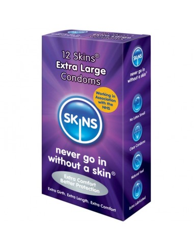 Skins Extra Large Condoms - MySexyShop.eu