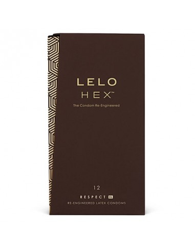 Lelo hex condoms respect xl 12 pack | MySexyShop