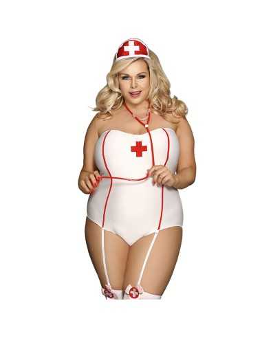 Subblime - Costume Dinfirmière Sexy Avec Teddy L/Xl - MySexyShop