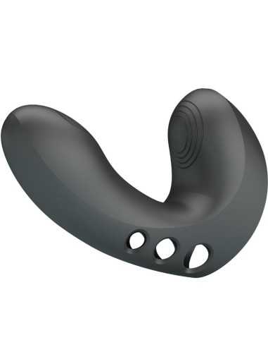 Pretty Love Camelia Finger Vibrator 7 Vibrations Black