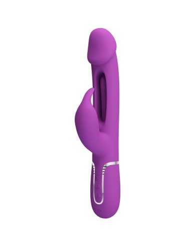 Pretty Love Kampas 3 In 1 Multifunction Rabbit Vibrator Purple