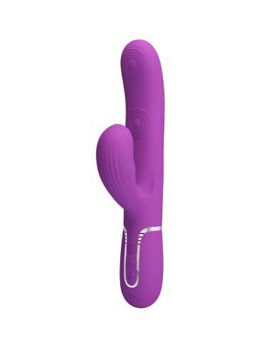 Pretty Love Perlita 3 In 1 Multifunction Rabbit Vibrator Purple