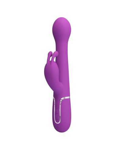 Pretty Love Dejon 3 In 1 Multifunction Rabbit Vibrator Purple