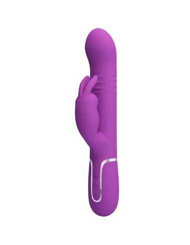 Pretty Love Coale 4 In 1 Multifunction Rabbit Vibrator Purple