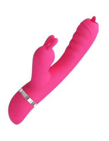 Pretty Love Phoenix Multifunction Rabbit Vibrator Pink