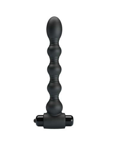 Pretty Love Lynn Silicone Anal Plug 10 Vibrations Black