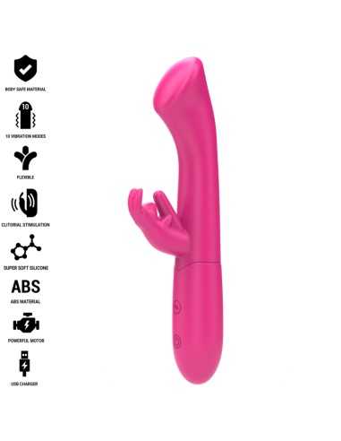 Intense Julieta Rabbit Vibrator 18.6 Cm 10 Vibrations Pink