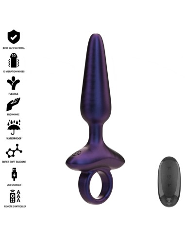 Intense Marlon Vibrating Anal Plug Model 4 Remote Control