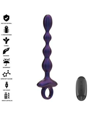 Intense Jackie Vibrating Anal Plug Model 1 Remote Control