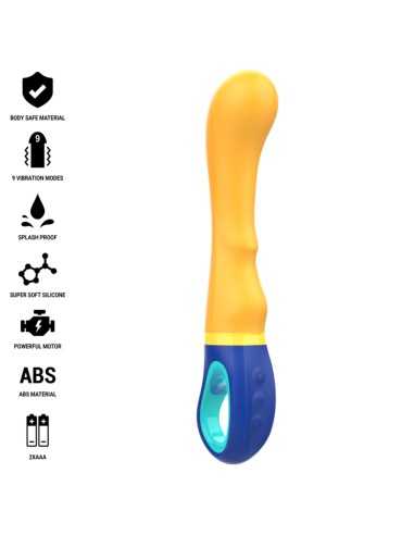 Intense Shaggy G-Spot Vibrator Yellow