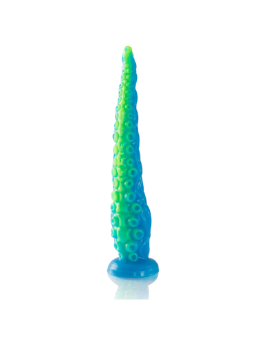 Epic Scylla Fluorescent Thin Tentacle Dildo Large Size